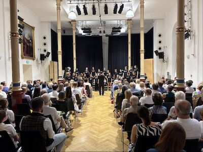 SchülerInnenchor im Festsaal